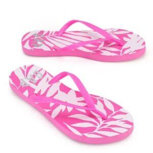 NWT GAP EVA PALM PRINT FLIP FLOPS -Size 8